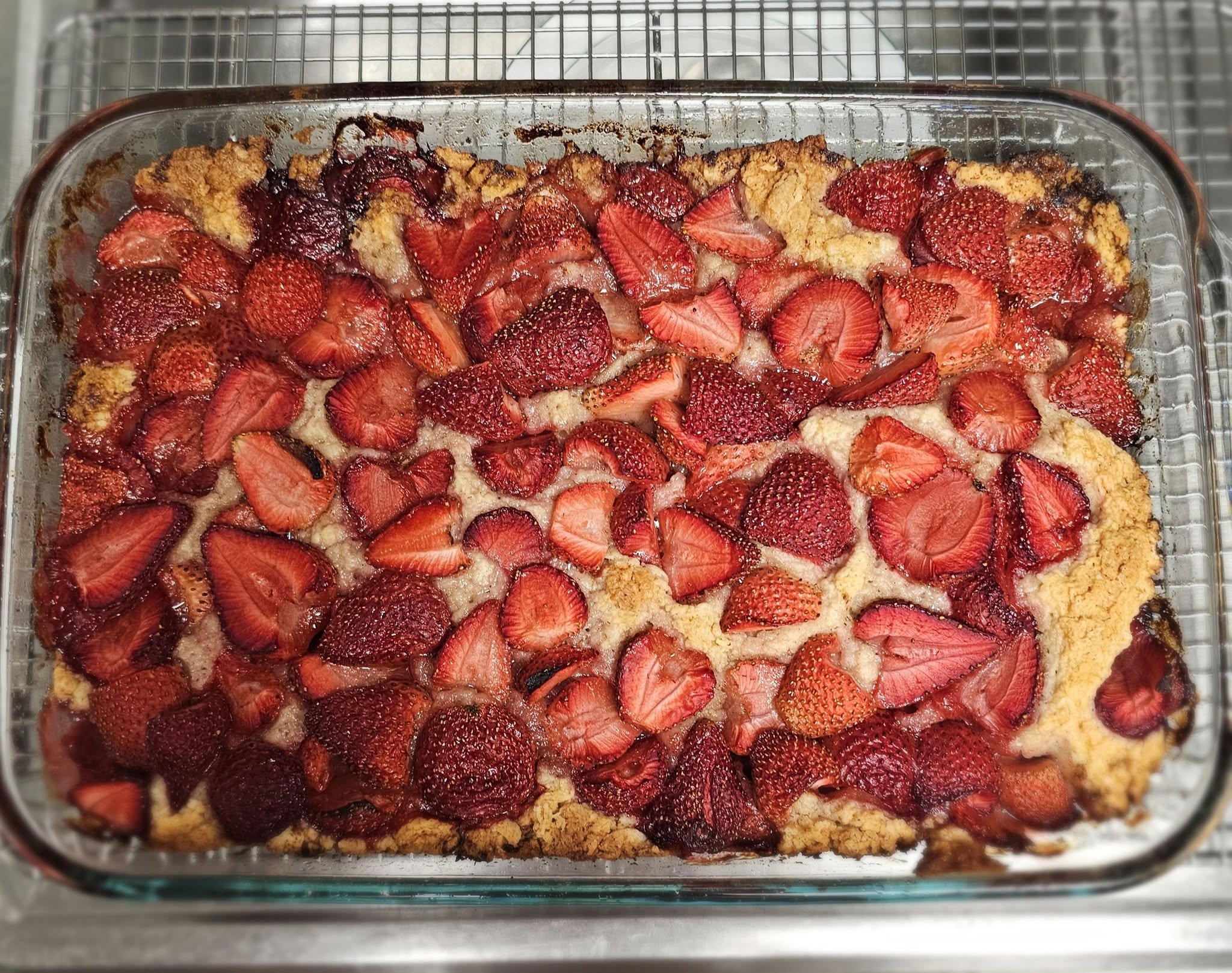 Strawberry Cobbler